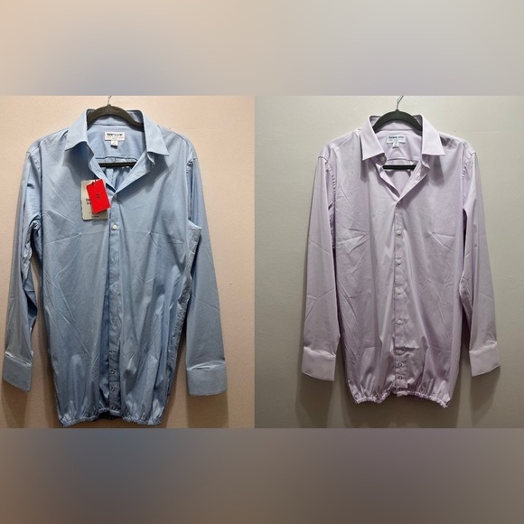 Tommy John bundle Classic Fit Stay Tucked Dress Shirt Button Down Size 16 32/33 - Picture 1 of 12